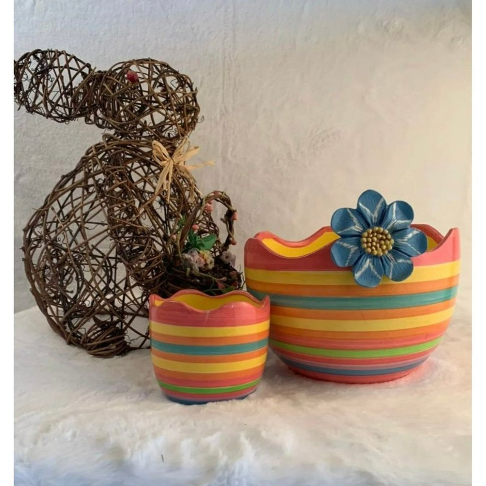 Spring Time Easter Bowl Set of 2